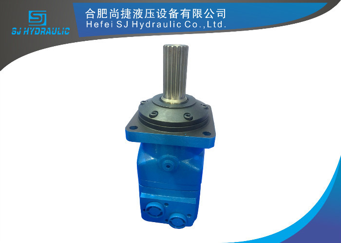 Color Customized High Speed Hydraulic Motor Straight / Splined / Tapered Motor Shafts