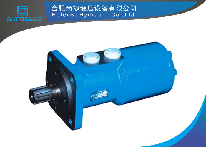 Construction / Agricultural Machine Orbit Hydraulic Motor With Straight Φ25 / Φ30 Flat 8