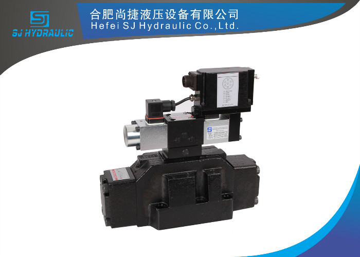 Hydraulic Spool Valve , Pilot O Perated Hydraulic Proportional Flow Control Valve 