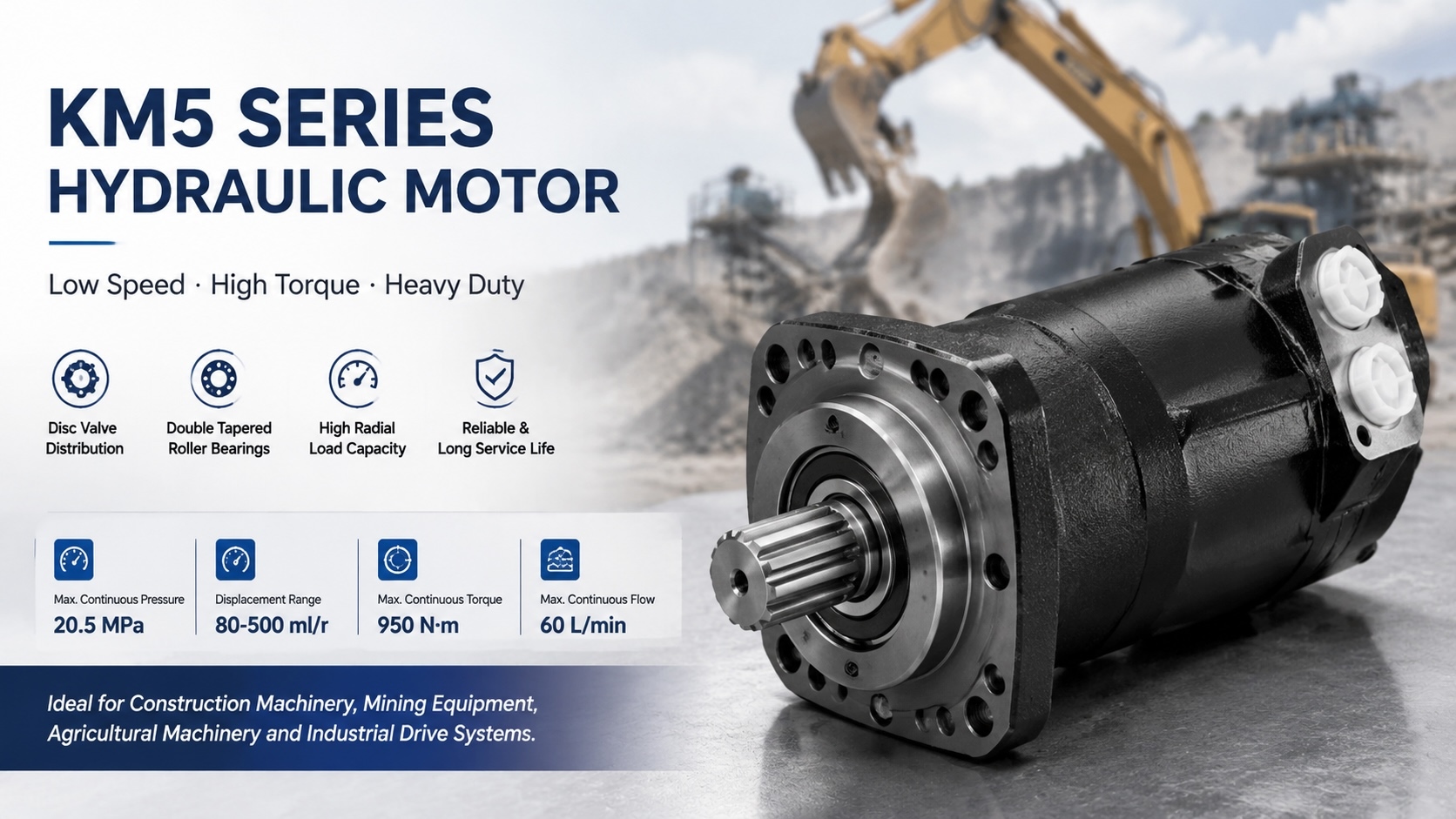Latest company blogs about How to Select an LSHT Hydraulic Motor for Heavy-Duty Industrial Applications