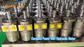 KM1 Series Orbital Hydraulic Motor,  Compact High Power Density for Medium-Duty Applicat